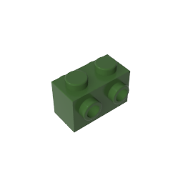 GDS-648 - Brick Special 1 x 2 with Studs on 2 Sides