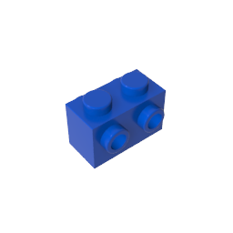 GDS-648 - Brick Special 1 x 2 with Studs on 2 Sides