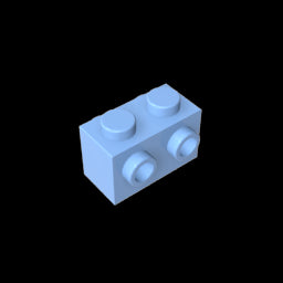 GDS-648 - Brick Special 1 x 2 with Studs on 2 Sides