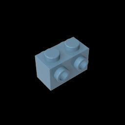 GDS-648 - Brick Special 1 x 2 with Studs on 2 Sides