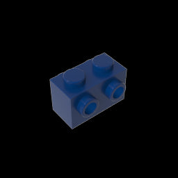 GDS-648 - Brick Special 1 x 2 with Studs on 2 Sides