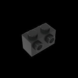 GDS-648 - Brick Special 1 x 2 with Studs on 2 Sides