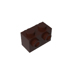 GDS-648 - Brick Special 1 x 2 with Studs on 2 Sides