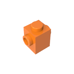 GDS-649 - Brick Special 1 x 1 with Studs on 2 Sides