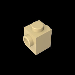 GDS-649 - Brick Special 1 x 1 with Studs on 2 Sides