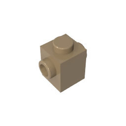 GDS-649 - Brick Special 1 x 1 with Studs on 2 Sides