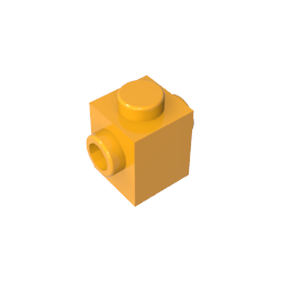 GDS-649 - Brick Special 1 x 1 with Studs on 2 Sides