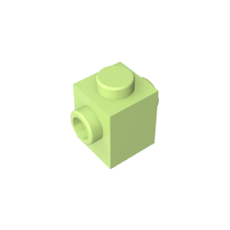 GDS-649 - Brick Special 1 x 1 with Studs on 2 Sides