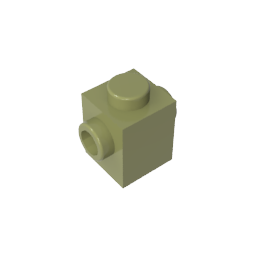 GDS-649 - Brick Special 1 x 1 with Studs on 2 Sides