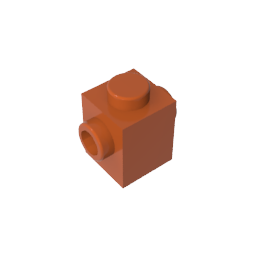 GDS-649 - Brick Special 1 x 1 with Studs on 2 Sides