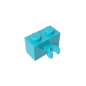 GDS-651 - Brick Special 1 x 2 with Vertical Clip [Thick U Clip]