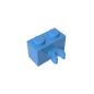 GDS-651 - Brick Special 1 x 2 with Vertical Clip [Thick U Clip]