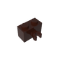 GDS-651 - Brick Special 1 x 2 with Vertical Clip [Thick U Clip]