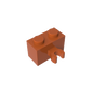 GDS-651 - Brick Special 1 x 2 with Vertical Clip [Thick U Clip]