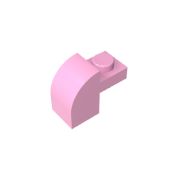 GDS-654 - Brick Curved 1 x 2 x 1 1/3 with Curved Top