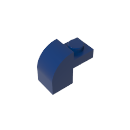 GDS-654 - Brick Curved 1 x 2 x 1 1/3 with Curved Top