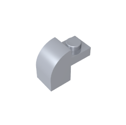 GDS-654 - Brick Curved 1 x 2 x 1 1/3 with Curved Top