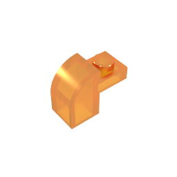 GDS-654 - Brick Curved 1 x 2 x 1 1/3 with Curved Top
