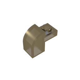 GDS-654 - Brick Curved 1 x 2 x 1 1/3 with Curved Top