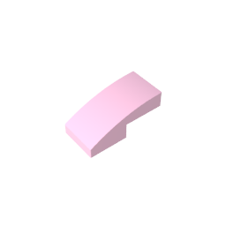 GDS-656 - Slope Curved 2 x 1 No Studs [1/2 Bow]