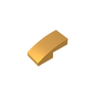 GDS-656 - Slope Curved 2 x 1 No Studs [1/2 Bow]