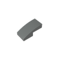 GDS-656 - Slope Curved 2 x 1 No Studs [1/2 Bow]