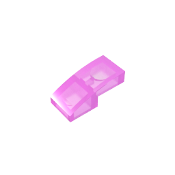GDS-656 - Slope Curved 2 x 1 No Studs [1/2 Bow]