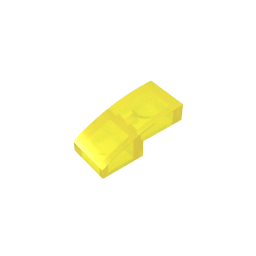 GDS-656 - Slope Curved 2 x 1 No Studs [1/2 Bow]