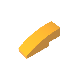 GDS-657 - Slope Curved 3 x 1 No Studs