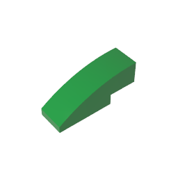 GDS-657 - Slope Curved 3 x 1 No Studs