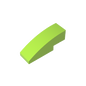GDS-657 - Slope Curved 3 x 1 No Studs