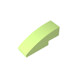 GDS-657 - Slope Curved 3 x 1 No Studs