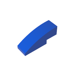 GDS-657 - Slope Curved 3 x 1 No Studs