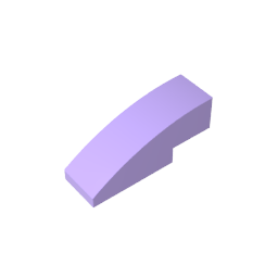 GDS-657 - Slope Curved 3 x 1 No Studs