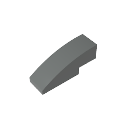 GDS-657 - Slope Curved 3 x 1 No Studs