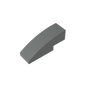 GDS-657 - Slope Curved 3 x 1 No Studs