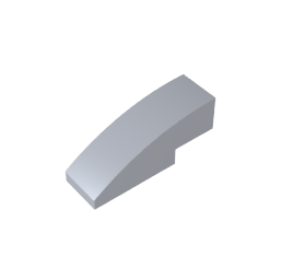 GDS-657 - Slope Curved 3 x 1 No Studs