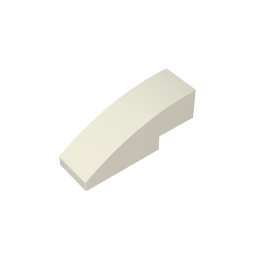 GDS-657 - Slope Curved 3 x 1 No Studs