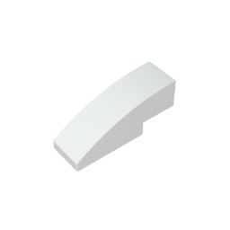 GDS-657 - Slope Curved 3 x 1 No Studs
