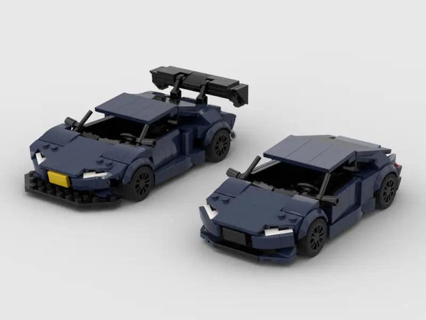 模型、プラモデル LAMDMARKBRICKFIGUREAPEACH MOC-65715 Lamborghini Huracan widebody– MOC Brick Store