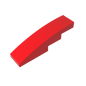 GDS-658 - Slope Curved 4 x 1 No Studs [Stud Holder with Asymmetric Ridges]