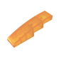 GDS-658 - Slope Curved 4 x 1 No Studs [Stud Holder with Asymmetric Ridges]
