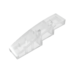 GDS-658 - Slope Curved 4 x 1 No Studs [Stud Holder with Asymmetric Ridges]