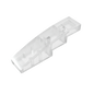 GDS-658 - Slope Curved 4 x 1 No Studs [Stud Holder with Asymmetric Ridges]