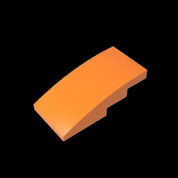 GDS-660 - Slope Curved 4 x 2 No Studs