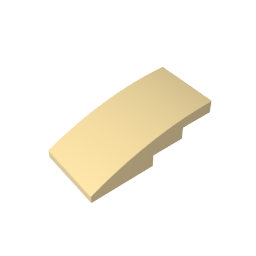 GDS-660 - Slope Curved 4 x 2 No Studs
