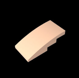 GDS-660 - Slope Curved 4 x 2 No Studs