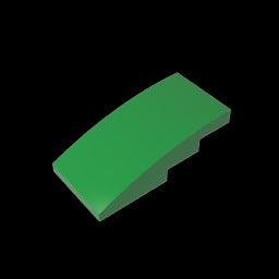 GDS-660 - Slope Curved 4 x 2 No Studs
