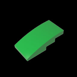 GDS-660 - Slope Curved 4 x 2 No Studs