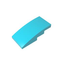 GDS-660 - Slope Curved 4 x 2 No Studs
